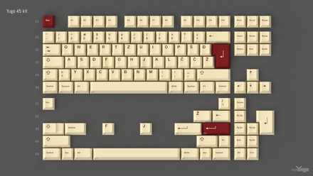 GMK Yugo 45 Base Kit