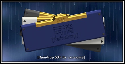 Raindrop Blue