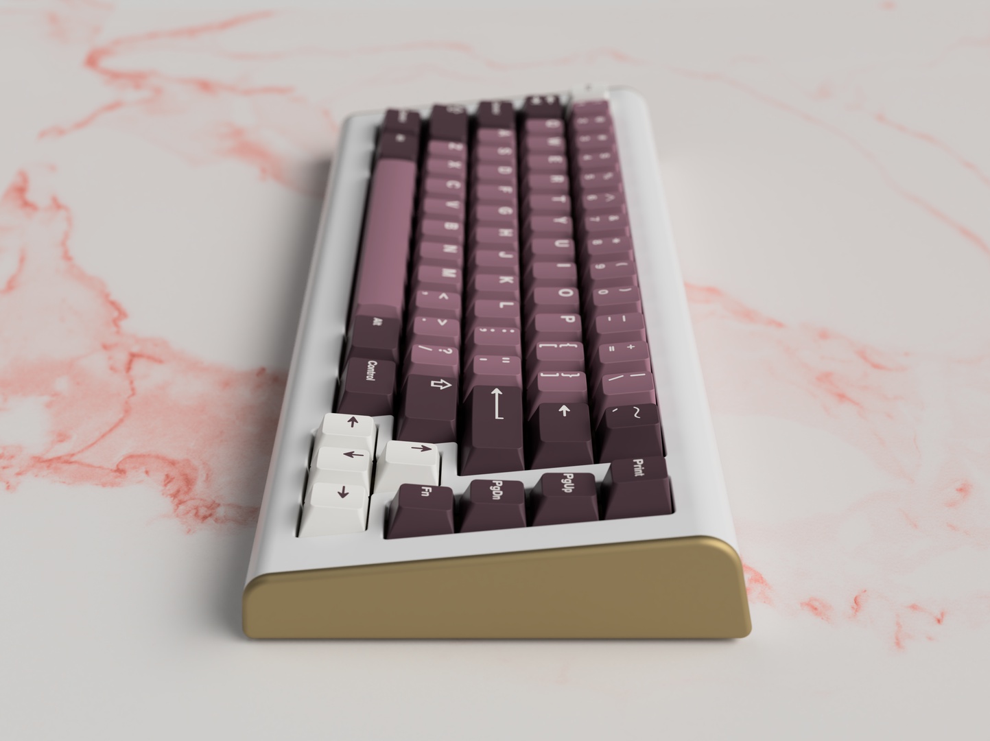 Gentoo Keyboard Kit [Sandblasted Brass Weight, Solder PCB 