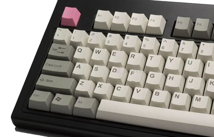 Tai-Hao ABS 104 key Cubic Profile Grey + Blue+Pink