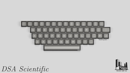 DSA Scientific Keycaps set Bundle