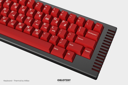 GMK Crimson Cadet base kit