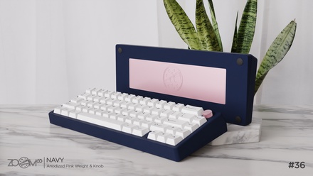 Zoom65 EE R2 [Anodized Pink Knob & Weight] [SEA-shipping]