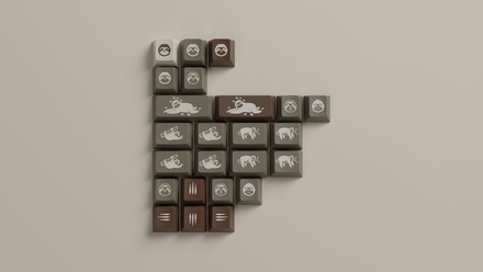 GMK Sloth Slovelties - Novelties