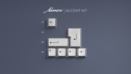 Alumizu Keycaps Accent Kit