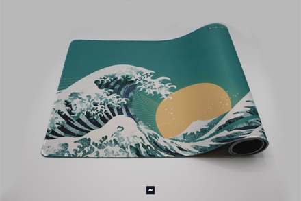 Kanagawa Deskmat Zen Mint