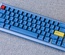 Ginkgo65 Pro - Blue x White case & PVD Prism logo & HS flexcut PCB [GB]