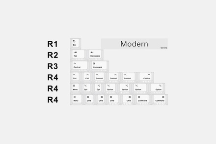 PBT CRP R4 Modern MAC White