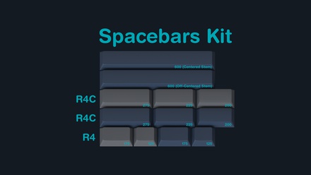 GMK Calm Depths Spacebar kit