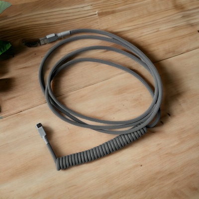 Gray / Gray Techflex / Light Gray Heatshrink 2m USB C