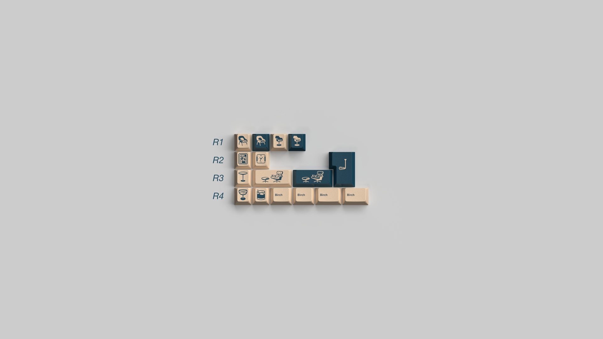 GMK Birch Base Kit [キーキャップ]