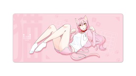 Catgirl Deskmat - Pink [GB]