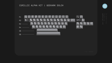 Geekark Dolch Cyrillic