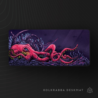 Kolkrabba Deskmats by Archetype R2 - Laserwave