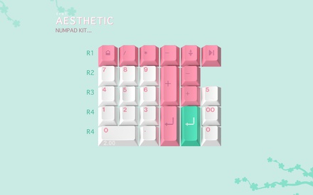 ePBT Aesthetic Numpad