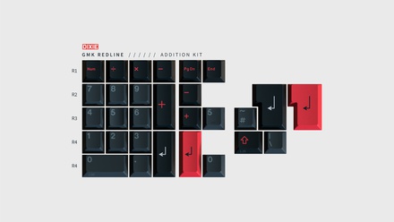 GMK Redline Addition kit