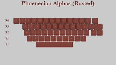 KAT Iron Alpha-Phoenician Rusted