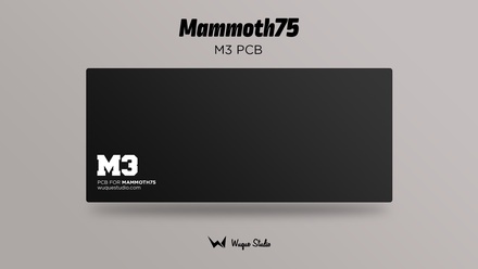 Mammoth75 M3 PCB