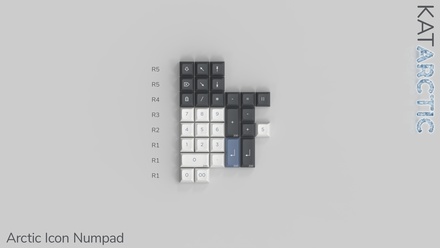 KAT Arctic Icon Numpad