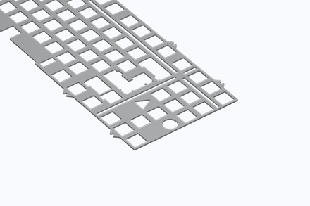 Kage Addon PC (Titan Grey) Plate