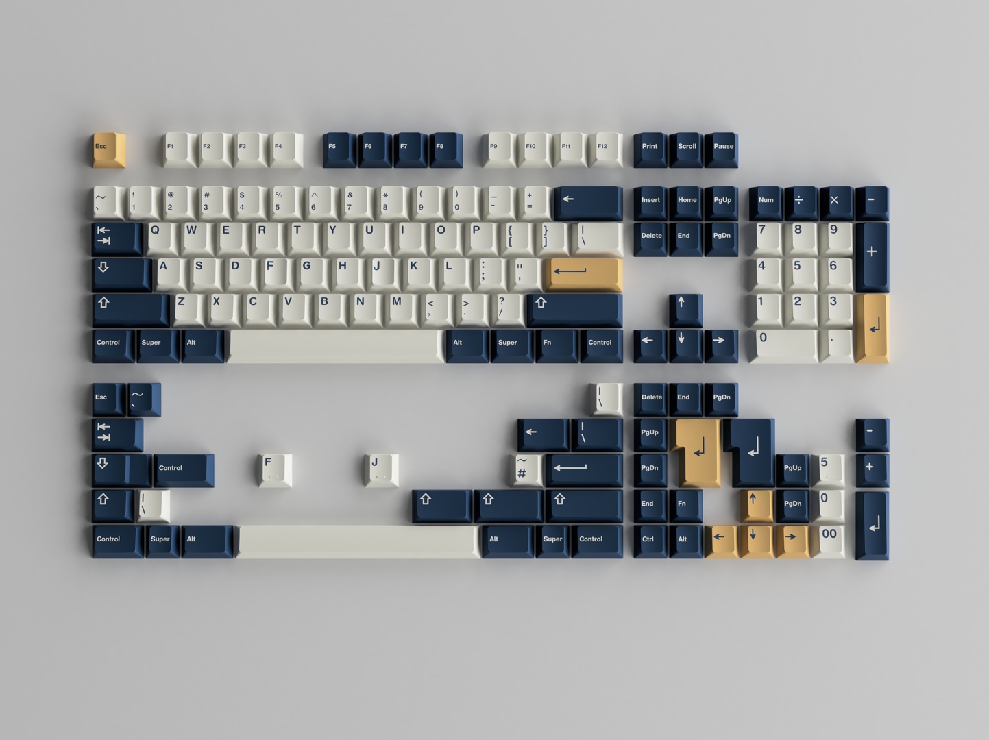 gmk rudy dark horse base kit + space bar