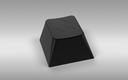 Aluminum Rune Keycap Black