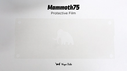 Mammoth75 Bottom case protective film