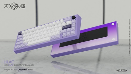 Zoom65 V2 Lilac [Anodized Black weight] [GB]