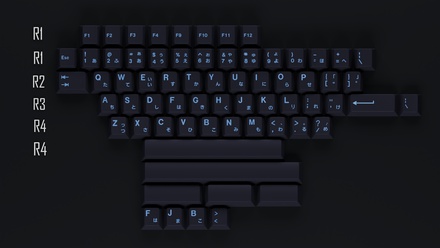 GMK Abyssal Dark Alphas Kit [Pre-order]