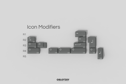 GMK ASCII Icon Modifiers