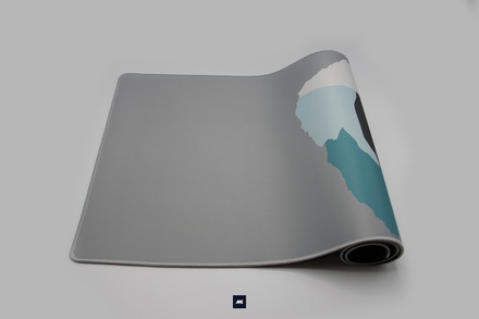 Abstract Iceberg Deskmat