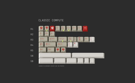 GMK Red Alert Classic Compute Kit