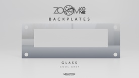 Zoom65 V2 - Backplate - Gradient Cool Grey (Glass Mirror)