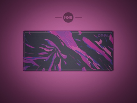 カスタム. (Custom)  Purple Deskmat