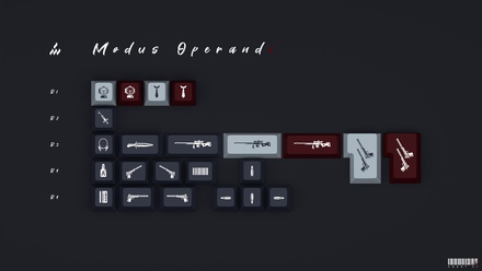 GMK Agent 01 Modus Operandi - Novelty Kit