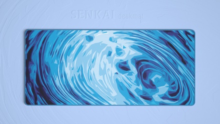 Senkai Deskmats - Water Resistant Ice