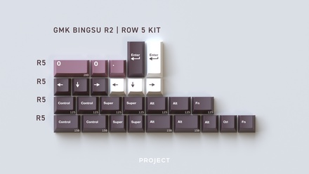 GMK Bingsu R2 Row 5 Kit [Pre-order]