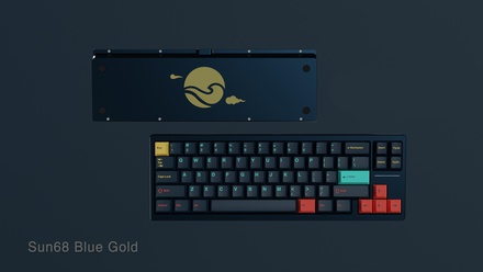 Sun68 Keyboard - Brass Weight