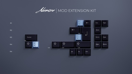 Alumizu Keycaps Mod Extension Kit