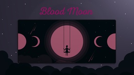 Lonely Nights - Blood Moon Deskmat [GB]