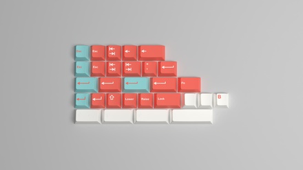 GMK Coral 40s kit