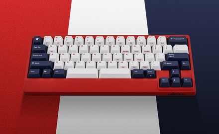 Leopold FC650MDS PD White Blue Star MX Brown