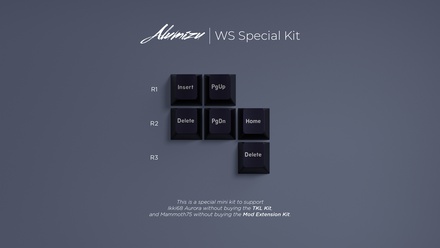 Alumizu Keycaps WS Special Kit