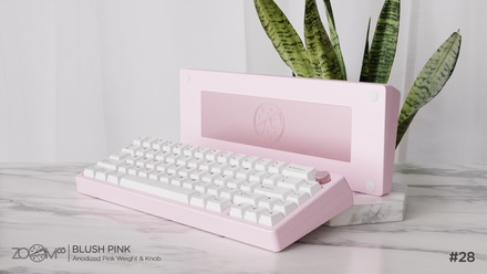 Zoom65 EE R2 [Anodized Pink Knob & Weight] [SEA-shipping]