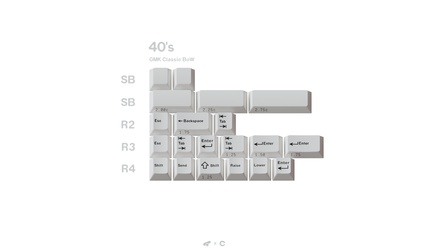 GMK Classic BoW 40s Kit [Pre-order]