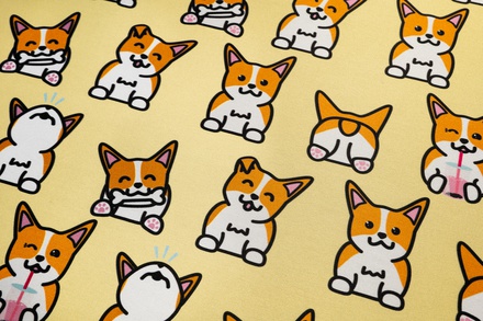 Corgi Deskmat - Yellow [Extras]