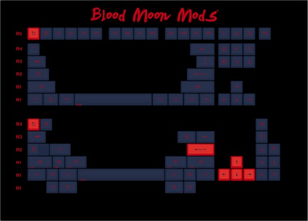 KAT Mizu 60/TKL Mods (Blood Moon)