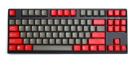 KBParadise V80 Red Dolch TKL Double Shot ABS