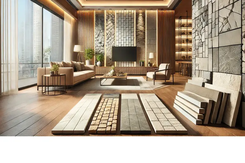 Verkleidung mit Natur-/ Kunststein-/ Klinkerziegel