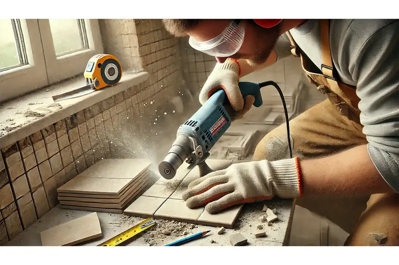 Vyrezanie otvorov do obkladu a dlažby